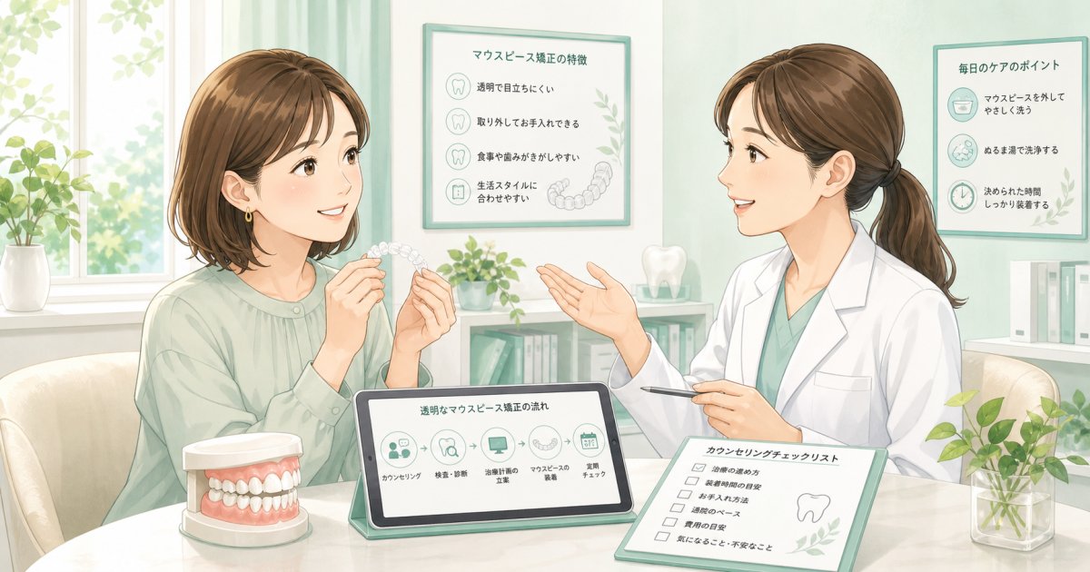 透明矯正で後悔したくない方へ！契約前に見極める失敗回避の注意点